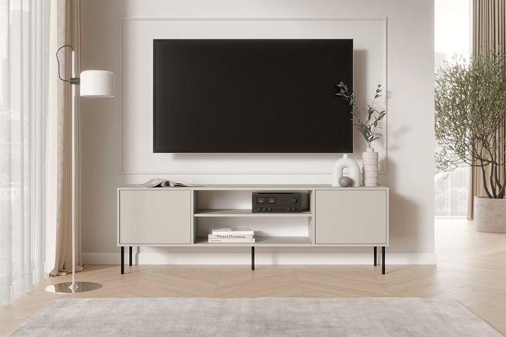 Tv stolík Domi 180 EF kašmír